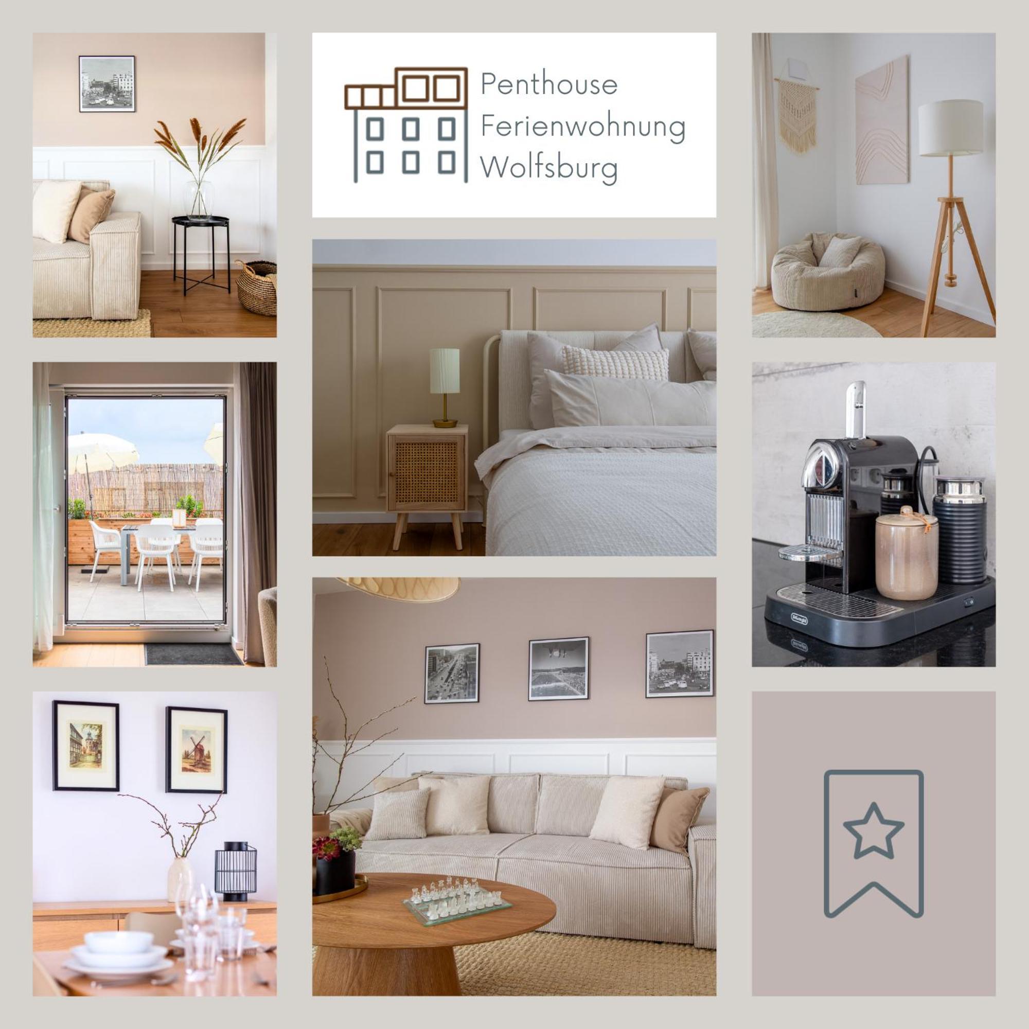 Penthouse-Ferienwohnung Вольфсбург Экстерьер фото